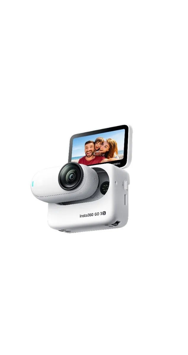 Insta360 Go 3S 128 GB Aksiyon Kamera (Beyaz)