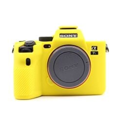 Andoer (Sony A7SIII A7 SIII) İçin Koruyucu Silikon Kılıf (Kamuflaj)