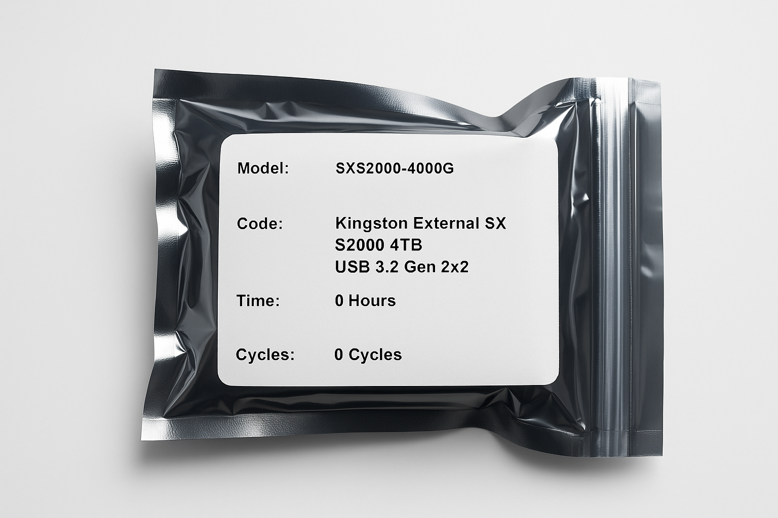 Kingston External SXS2000 4TB USB 3.2 Gen 2x2 Taşınabilir SSD - KUTUSUZ GÜMRÜK ÜRÜNÜ