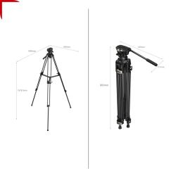 SmallRig 3751 AD-01 Profesyonel Video Tripod