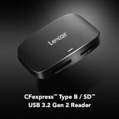 Lexar RW520 CFexpress Type-B /SD USB 3.2 Gen2 Kart Okuyucu