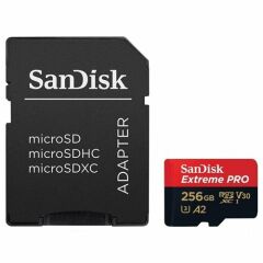 Sandisk 256GB 170mb/Sn Extreme Pro MicroSD Kartı