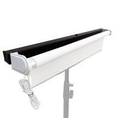 Stüdyo Teknik Beyaz 135Cm Taşınabilir Fon