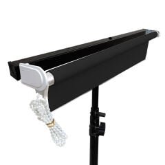 Stüdyo Teknik Siyah 135Cm Taşınabilir  Fon