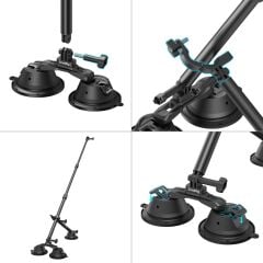 SmallRig 4380 Insta360 X3 X4 X5 Ve Aksiyon Kameralar İçin  Vakumlu Araç Montaj Seti