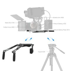 SmallRig 4181 SR007 Pro HawkLock Omuz Ring