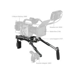 SmallRig 4181B SR007 Pro HawkLock Omuz Ring