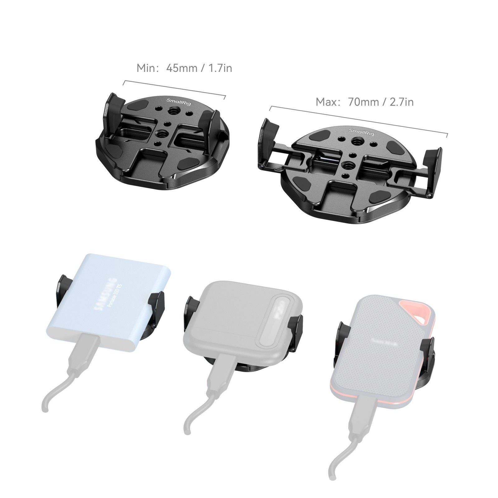 SmallRig 5157 Harici SSD için – detay görseli SmallRig 5157 Harici SSD için detay görseli