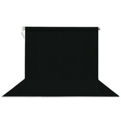 Stüdyo Teknik 160X270Cm Siyah Fon Perdesi Seti