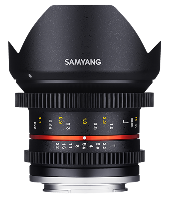 Samyang 12mm T2.2 Cine Lens for Sony E Mount