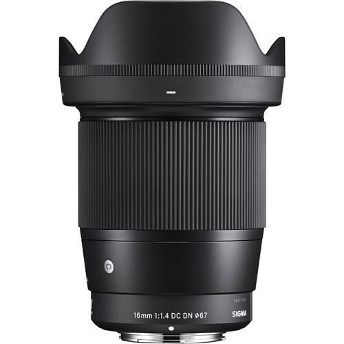 Sigma 16mm f/1.4 DC DN – ürün görseli Sigma 16mm f/1.4 DC DN ürün görseli