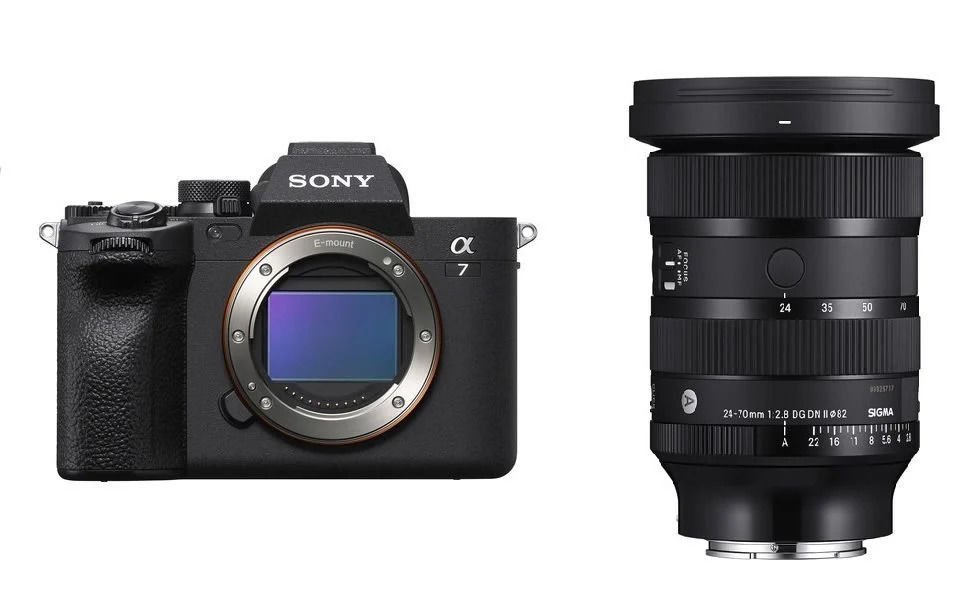 Sony A7 IV Body + Sigma 24-70mm f/2.8 DG DN II Art Lens (Sony E)