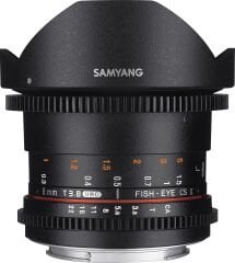 Samyang 8mm T3.8 VDSLR Nikon Uyumlu Lens