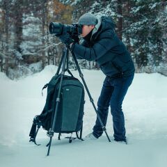SmallRig 4353 AP-100  FreeRover Karbon Fiber Fotoğraf Tripod Seti