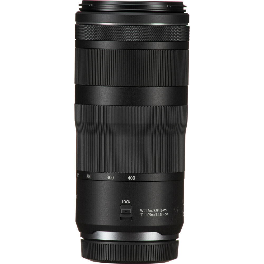 Canon RF 100-400mm farklı açıdan görünüm