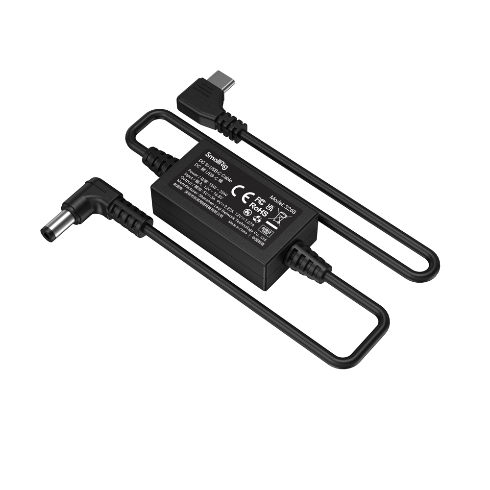 SmallRig 3268 DC - USB-C Kablosu – ürün görseli SmallRig 3268 DC - USB-C Kablosu ürün görseli