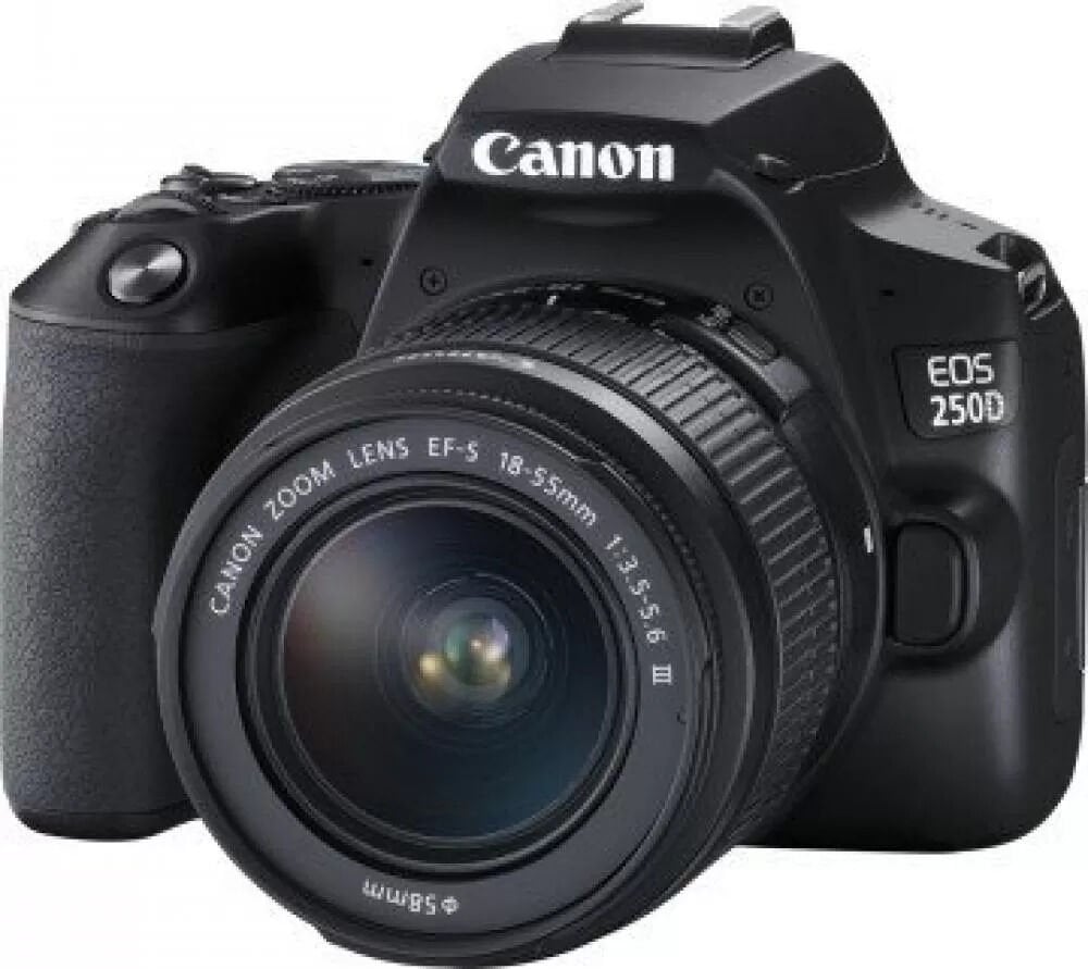 Canon EOS 250D 18-55MM DC III Siyah Dijital Fotoğraf Makinesi