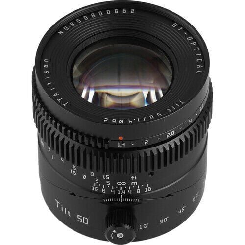 TTArtisan Tilt 50mm F1.4 – detay görseli TTArtisan Tilt 50mm F1.4 detay görseli