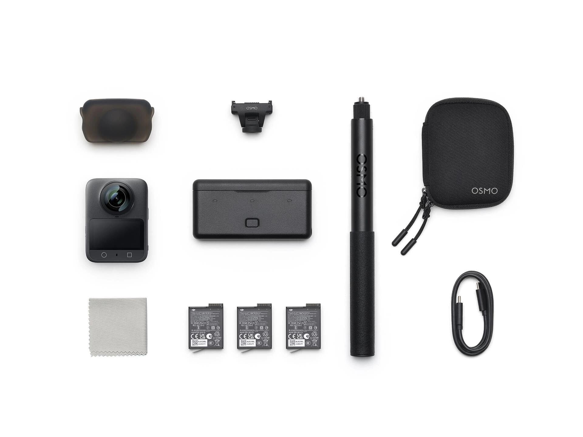DJI Osmo 360 Adventure Combo – farklı açıdan görünüm DJI Osmo 360 Adventure Combo farklı açıdan görünüm