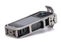 Tilta TA-T90-FCC-TG Insta360 X5 için Tam Kamera Kafesi – Titanyum Gri