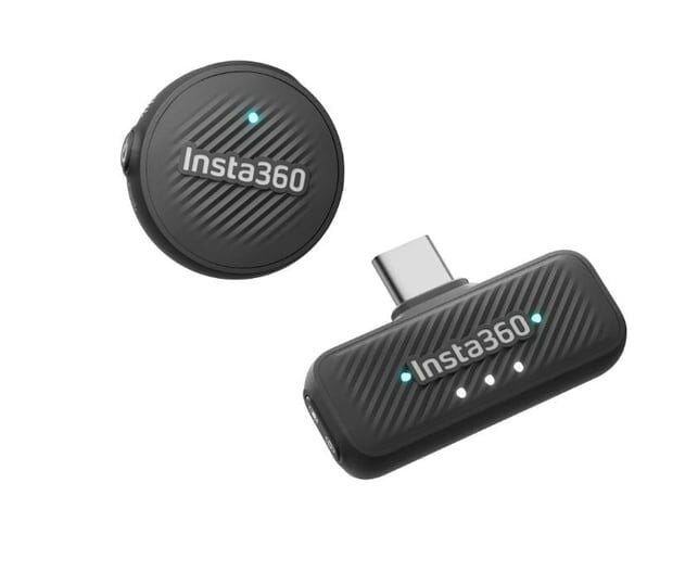 Insta360 Mic Air – yakın plan görseli Insta360 Mic Air yakın plan görseli
