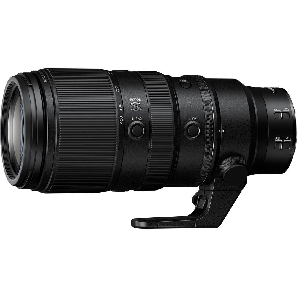 Nikon Nikkor Z 100-400mm f/4.5-5.6 VR S – yakın plan görseli Nikon Nikkor Z 100-400mm f/4.5-5.6 VR S yakın plan görseli