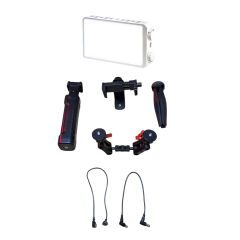 GDX CF-40 Telefon Vlog Seti + El Tipi Powerbank Tripod Batarya