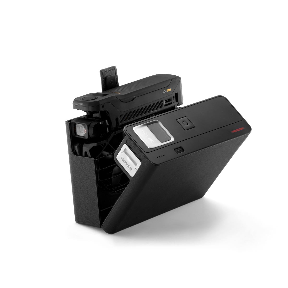 HOVERAir X1 Pro ve ProMax PowerCase – farklı açıdan görünüm HOVERAir X1 Pro ve ProMax PowerCase farklı açıdan görünüm