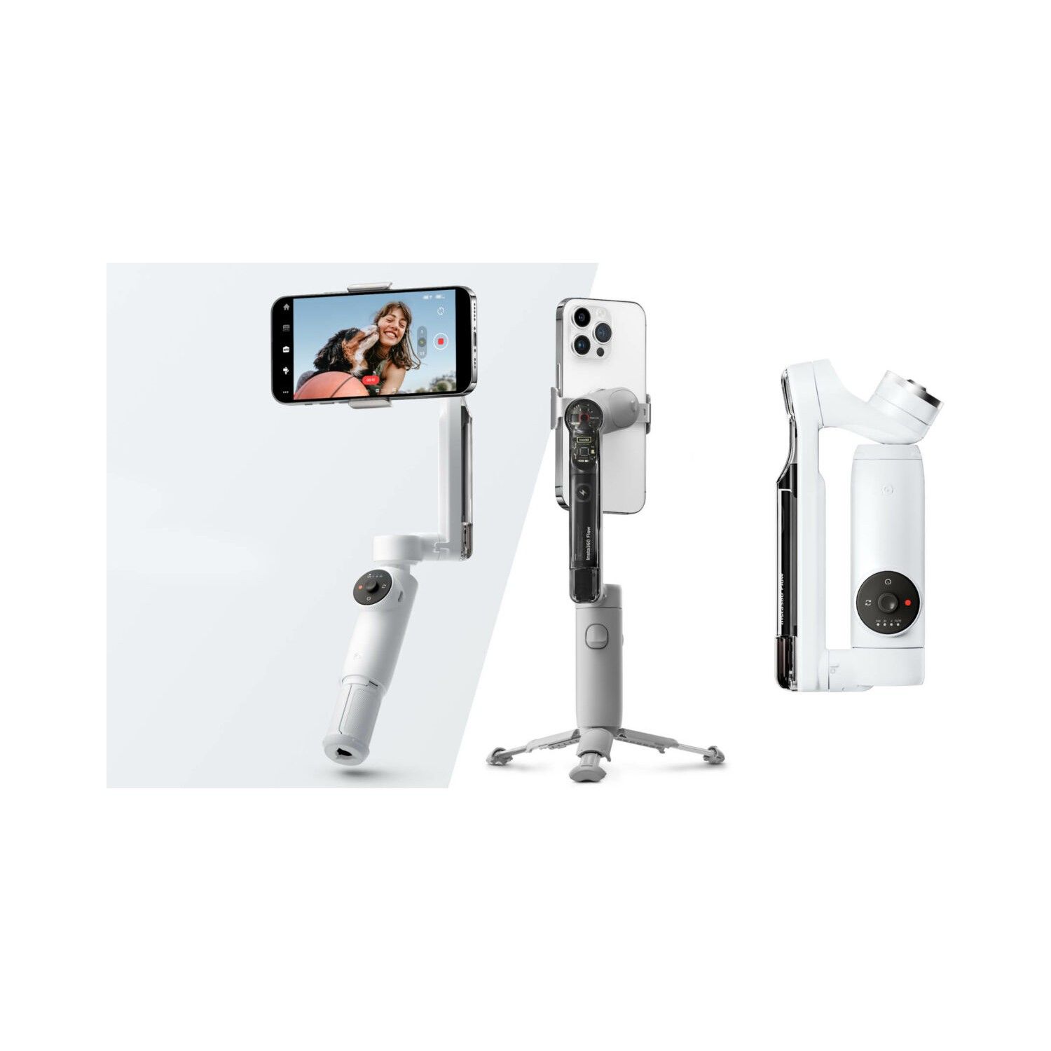 Insta360 Flow Telefon Gimbali (Beyaz)