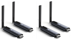 LEMORELE R1040 1TX & 4RX Kablosuz HDMI Görüntü Aktarım Cıhazı