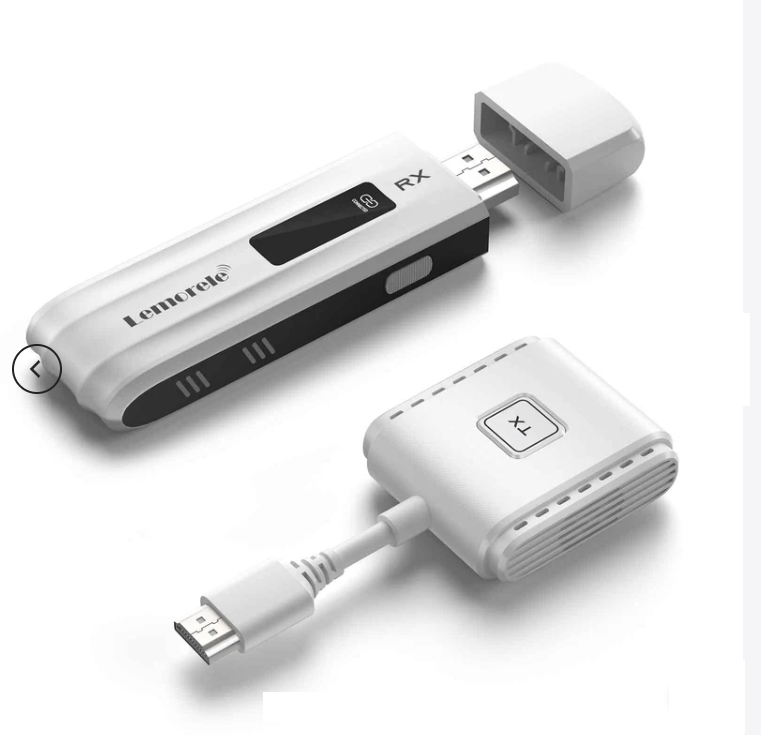 LEMORELE P200  Kablosuz HDMI/USB C Görüntü Aktarım Cıhazı