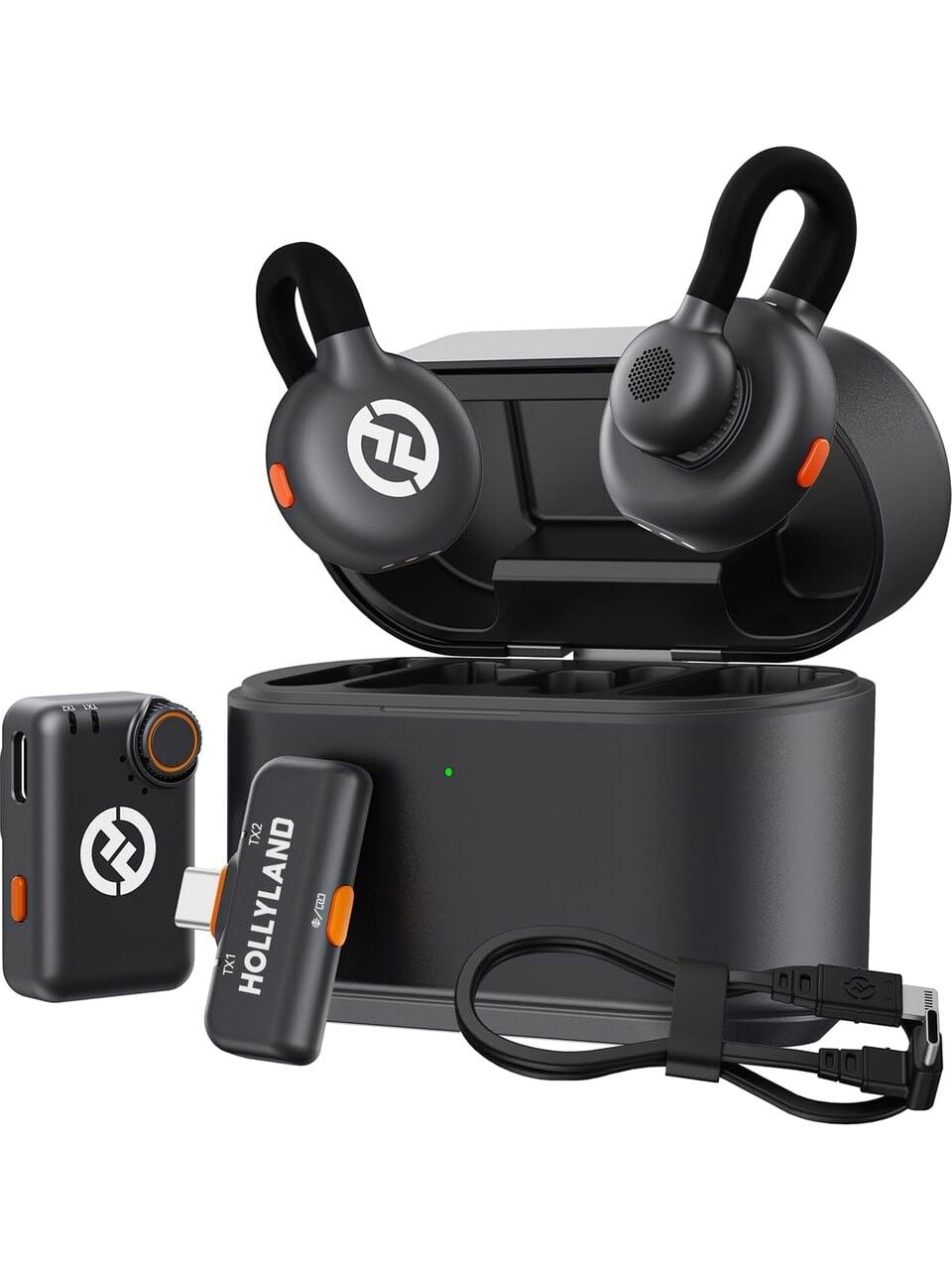 Hollyland LARK M2S Combo 2 Kişilik Kablosuz Mikrofon Sistemi