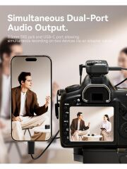 Hollyland LARK M2S Combo 2 Kişilik Kablosuz Mikrofon Sistemi