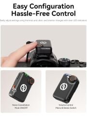 Hollyland LARK M2S Combo 2 Kişilik Kablosuz Mikrofon Sistemi