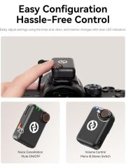 Hollyland LARK M2S Combo 2 Kişilik Kablosuz Mikrofon Sistemi