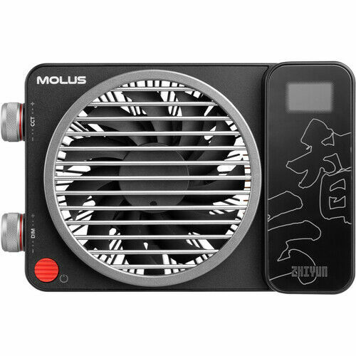 Zhiyun MOLUS X100 Bi-Color – yakın plan görseli Zhiyun MOLUS X100 Bi-Color yakın plan görseli