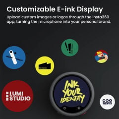 Insta360 Mic Pro Kablosuz Mikrofon Seti (2TX + 1RX)