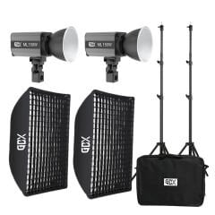 GDX ML150W BiColor İkili Video Led Sürekli Işık Seti