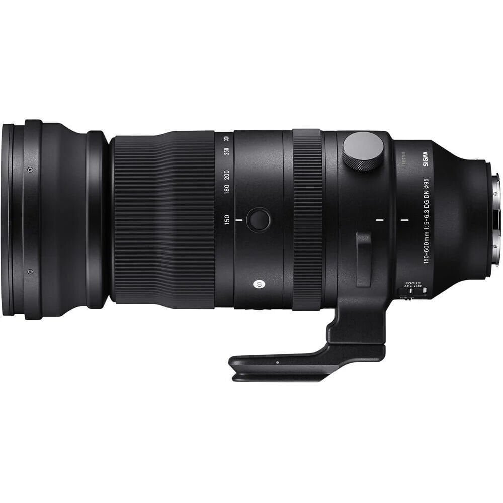 Sigma 150-600mm f/5-6.3 DG DN OS Sports – farklı açıdan görünüm Sigma 150-600mm f/5-6.3 DG DN OS Sports farklı açıdan görünüm