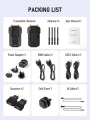 LEMORELE R100 1080 HDMI Kablosuz Görüntü Aktarım Cıhazı