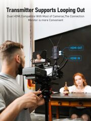 LEMORELE R100 1080 HDMI Kablosuz Görüntü Aktarım Cıhazı