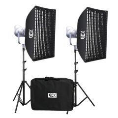 GDX HD-300III C BiColor İkili Işık Seti 300W Video Led Işığı
