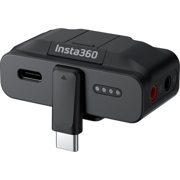 Insta360 Mic Pro – yakın plan görseli Insta360 Mic Pro yakın plan görseli