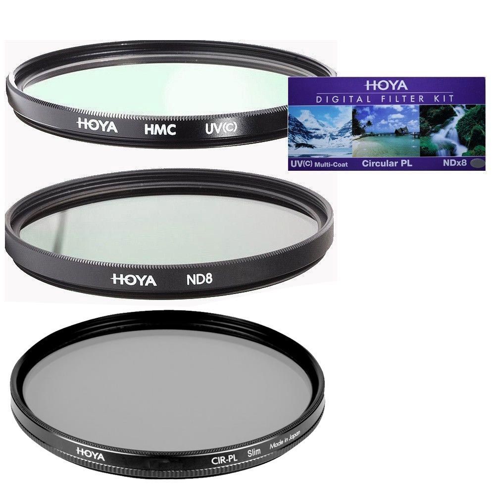 Hoya 55mm Dijital Filtre Seti 2 farklı açıdan görünüm