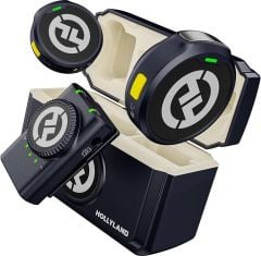 Hollyland Lark M2 Combo Kablosuz Mikrofon Sistemi