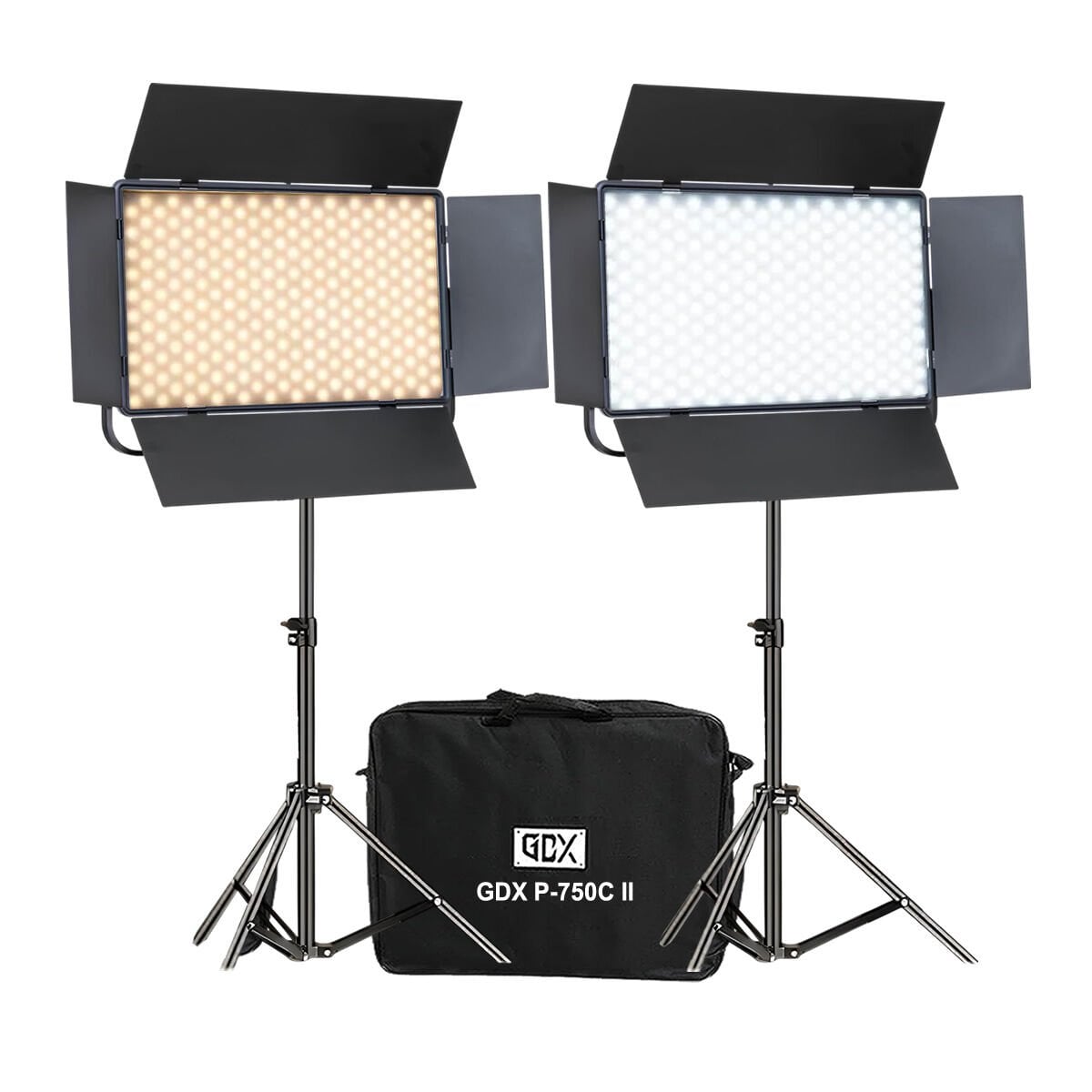 GDX P750C II Bicolor Panel İkili Işık Seti