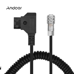 Andoer D7227 D-Tap BMPCC 4K 6K 2 Pinli Güç Kablosu