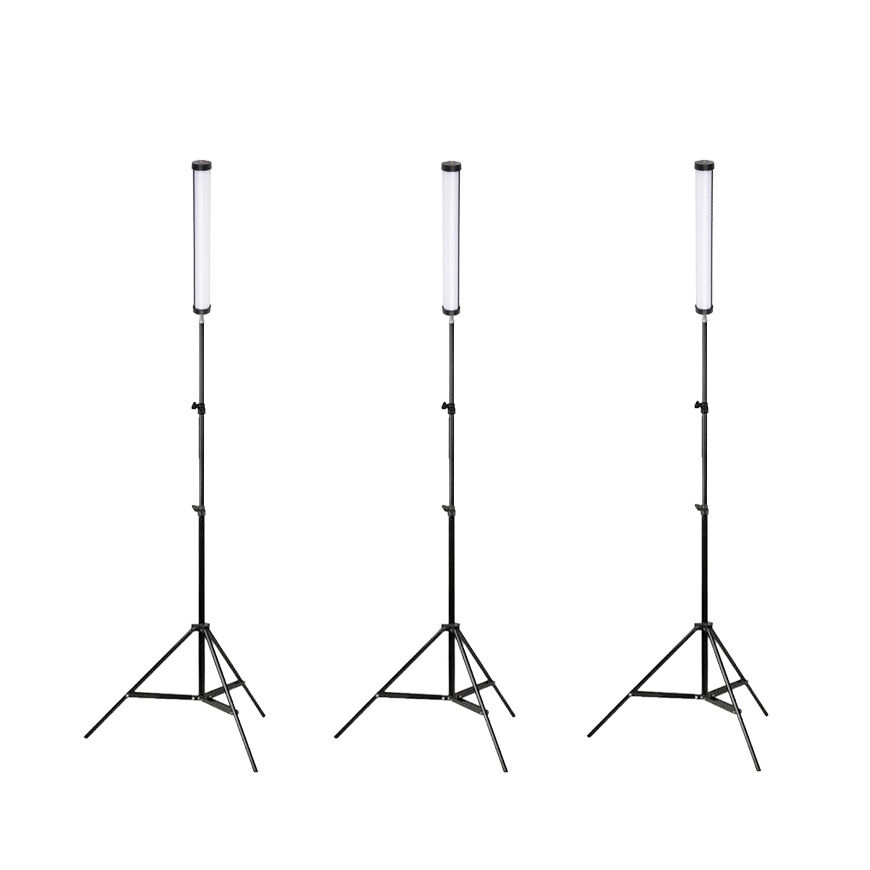 GDX TB-30 RGB  Led Tüp Işık 3'lü Set