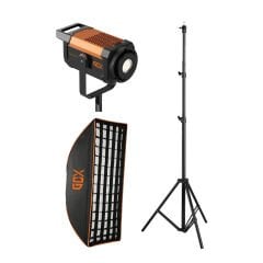 GDX CN-300C II Video ve Fotoğraf Sürekli Tekli Işık Seti