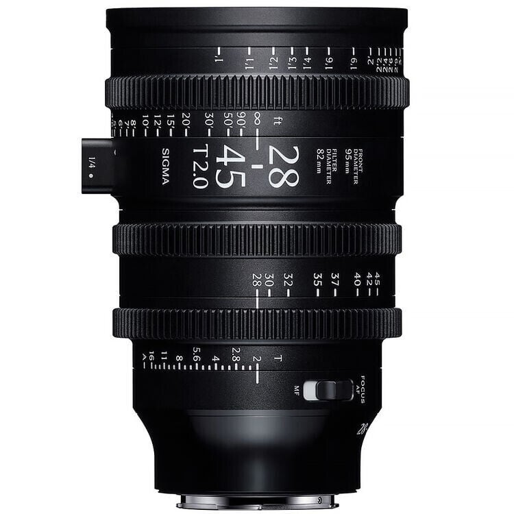 Sigma 28-45mm T2 Cine Zoom – ürün görseli Sigma 28-45mm T2 Cine Zoom ürün görseli